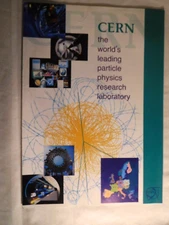 1 Rare Vintage Oct '99 CERN European Org For Nuclear Research Brochure 2 avalble