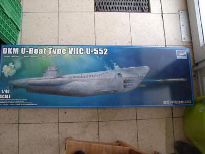 Trumpeter 06801 DKM U-BOAT TYPE VIIC U-552 German Navy 1:48 Modellbausatz