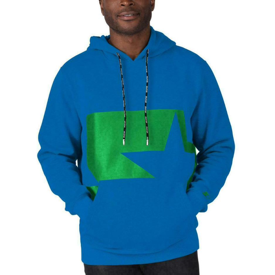 Толстовка с капюшоном STARTER Black Label Azur Blue Logo Hoodie НОВАЯ размер XX Большой 6790₽