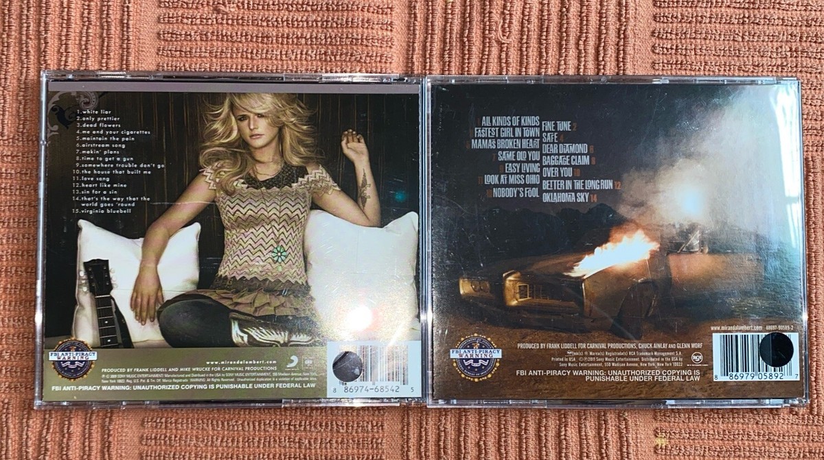 Miranda Lambert CDs For The Record & Revolution Promo Copies