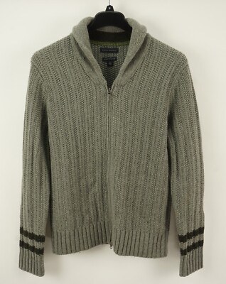 Banana Republic Merino Wool Chunky Cable Knit Cardigan