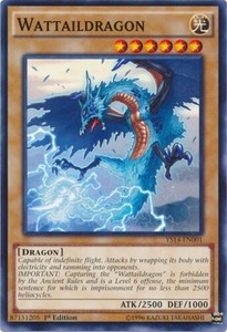Wattaildragon - YS14-EN001 - Common - 1st Edition x3 - Lightly Played
