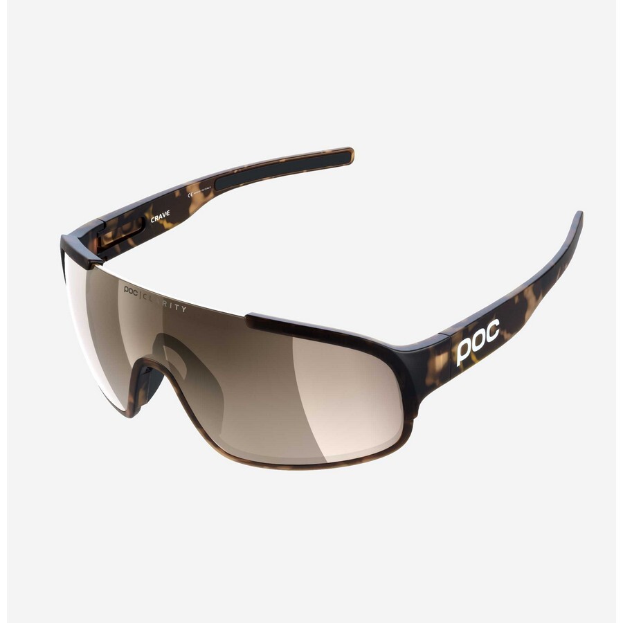 occhiali crave tortoise brown POC bici