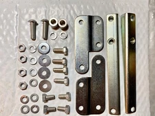 Harley Panhead Windshield Mounting Brackets w/ Extensions CP Bolts 1949-59 USA 