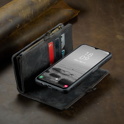 Removable Wallet Case Zip Leather Flip Cover for Samsung Galaxy Note20 Ultra/10+ - Picture 7 of 47