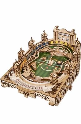 UGEARS Harry Potter Quidditch Pinball Machine 3D Wooden Puzzles Sealed - Image 1 of 3
