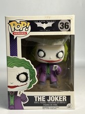 W/Protector Funko Pop Batman Dark Knight Joker Figure (Why So Serious!) 36 #36
