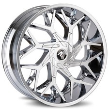Diablo Wheels Magneeto 26x10 Chrome 4pcs A2