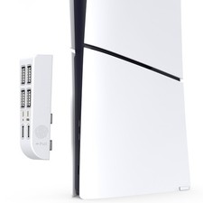 6-in-1 USB Hub for PS5 Slim with Type-C and 4 USB-A Ports