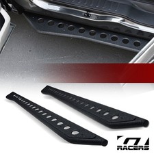 For 2019-2026 Dodge Ram 1500 Crew Textured Black Rock Slider Side Step Nerf Bars