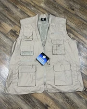 Rothco Vest Men's 3XL Beige Khaki Plain Clothes Concealed Carry Vest Tactical