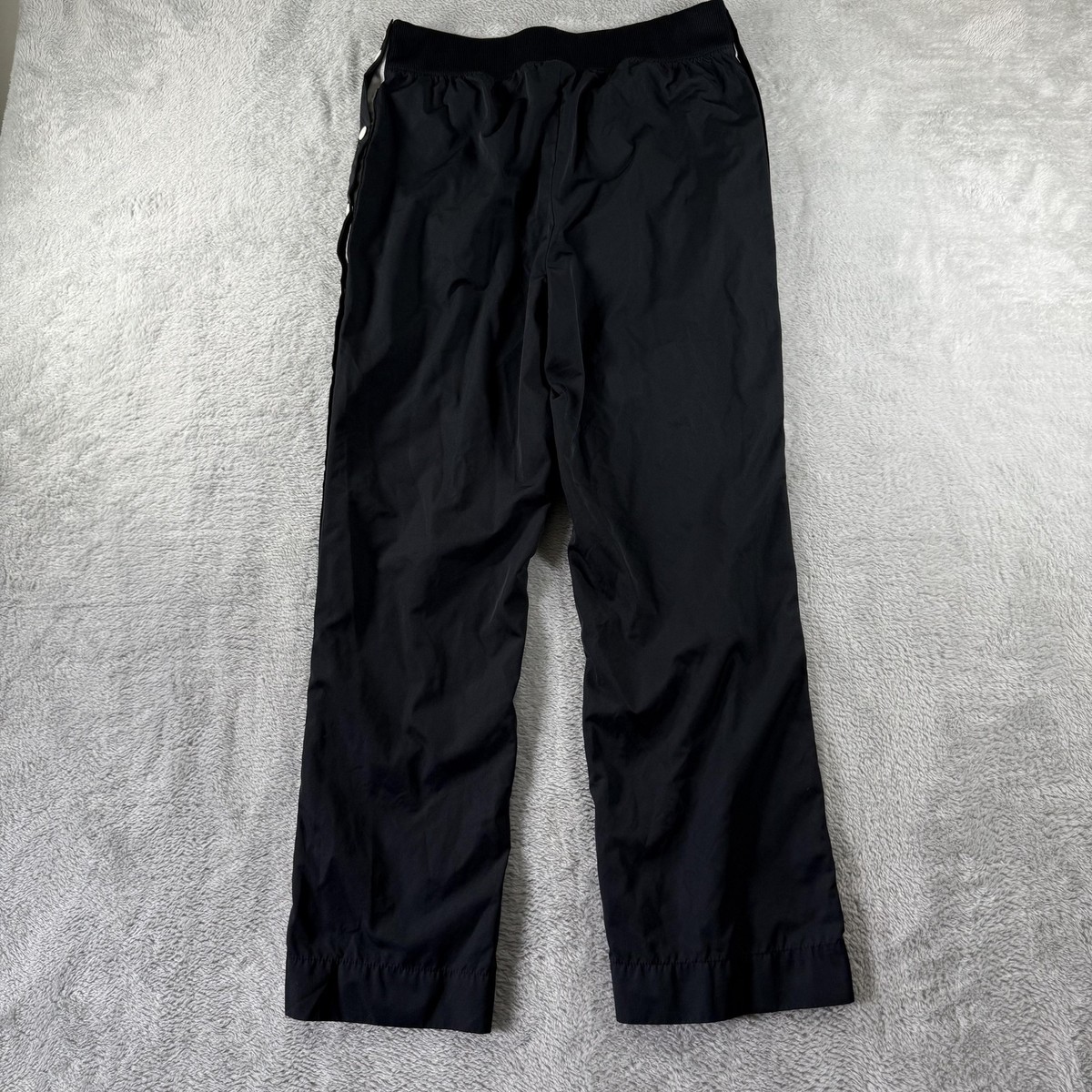 Nike Pants Mens Medium Black Archive Sportswear Tearaway Snap