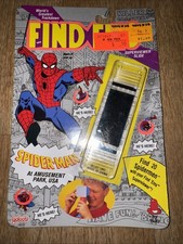 Vtg Spider-Man Find Ems Superviewer Slide Amusement Park 1992 Galoob Sealed New