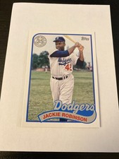 2024 Topps Series 1 - 1989 Topps Baseball Jackie Robinson #89B-54