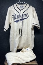 Vtg 1940s 50s Wayne MI Team Detroit Tool Shop Sporting Goods Baseball Jersey