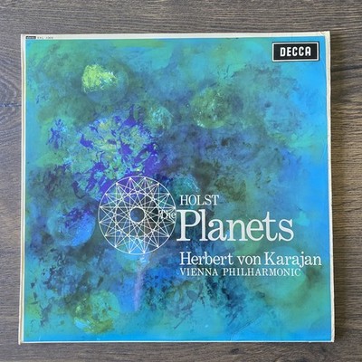 Holst - Herbert von Karajan,Vienna Philharmonic The Planets 12'' Stereo LP EX-/EX