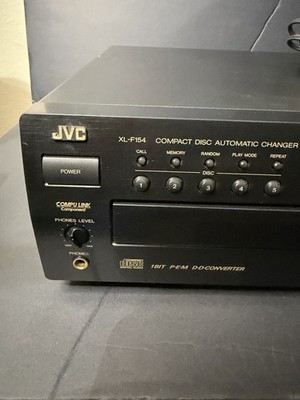 JVC XL-F154 Compact Disc Automatic 5 Disc CD Changer Vintage Media