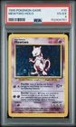1999 POKEMON BASE SET UNLIMITED #10 MEWTWO-HOLO PSA 4