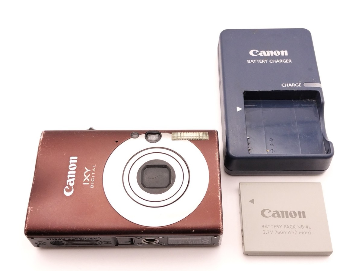 Canon IXY 20 IS PowerShot SD 1100 Brown 8.0MP 8x Zoom Digital