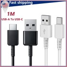 1M USB-A To USB-C Charger Cable Data Sync Type C Cord For Samsung Android