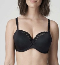 Reggiseno da allattamento Primadonna Twist - I Do imbottito a forma di cuore nero taglia 38D prezzo al pubblico £ 107