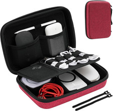 Hard Travel Electronic Organizer Case for Macbook Power Adapter Chargers Cables