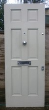 vintage wooden front door