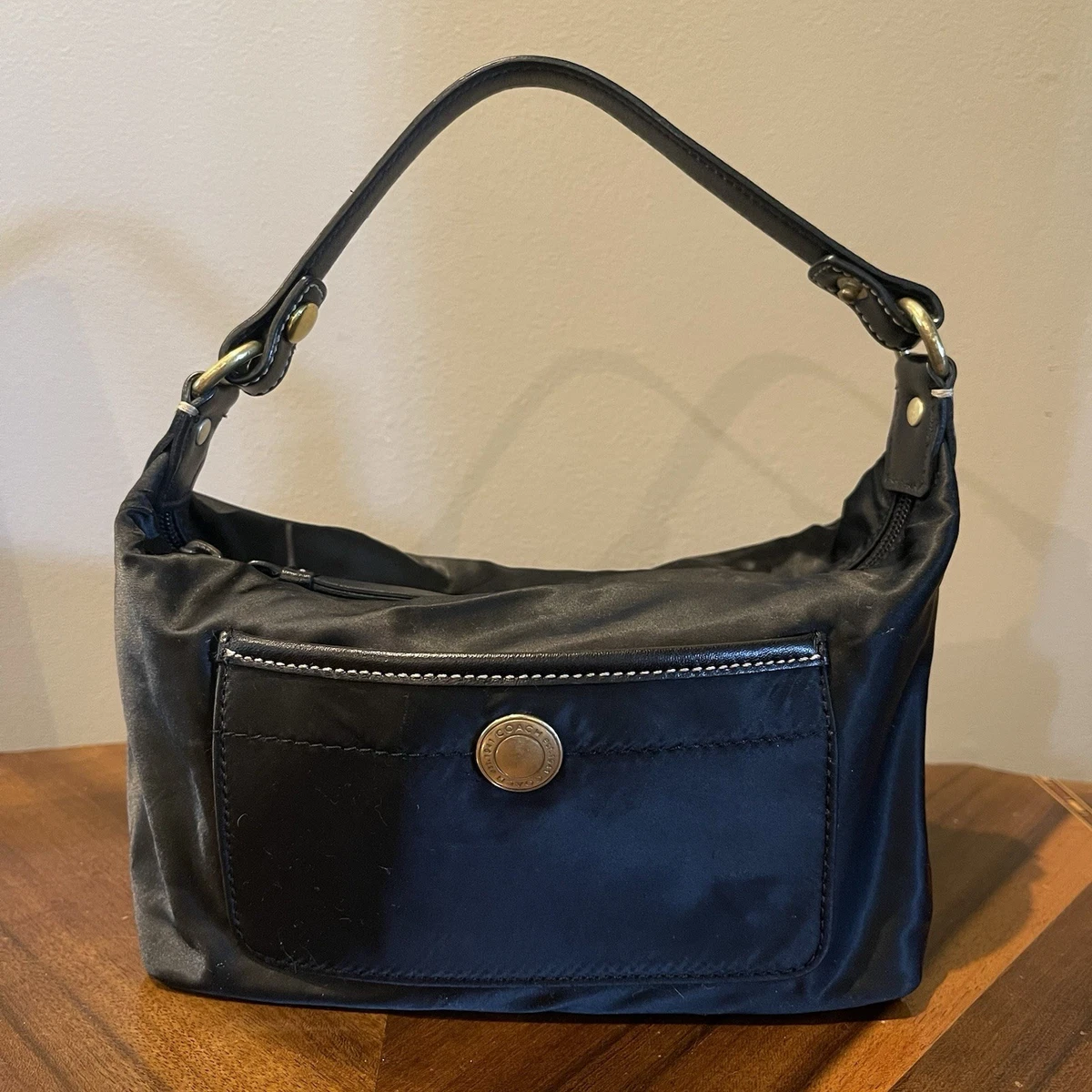Coach Hampton Satin Exterior Small Bags & Handbags for Women for