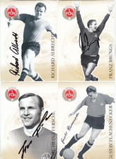 1. FC Nürnberg 9 Autogrammkarten Meisteredition Deutscher Meister 1968