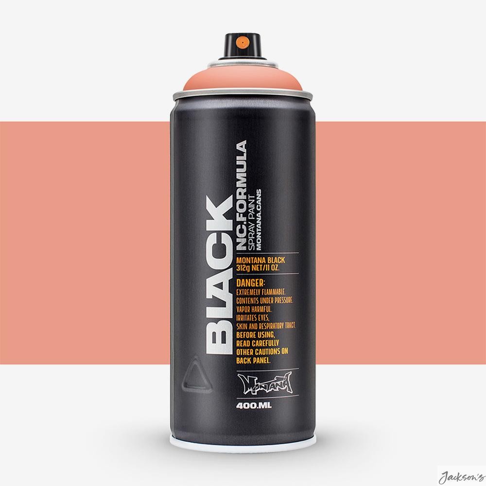 Montana Black Spray Paint 400ml For Sushi Models