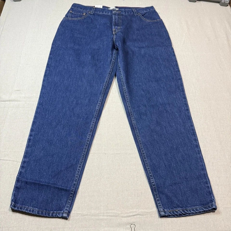 NWT Levi's 550 Women Denim Jeans Sz 16S Relaxed Fit Tapered Stonewash Cotton VTG - Image 2 of 4
