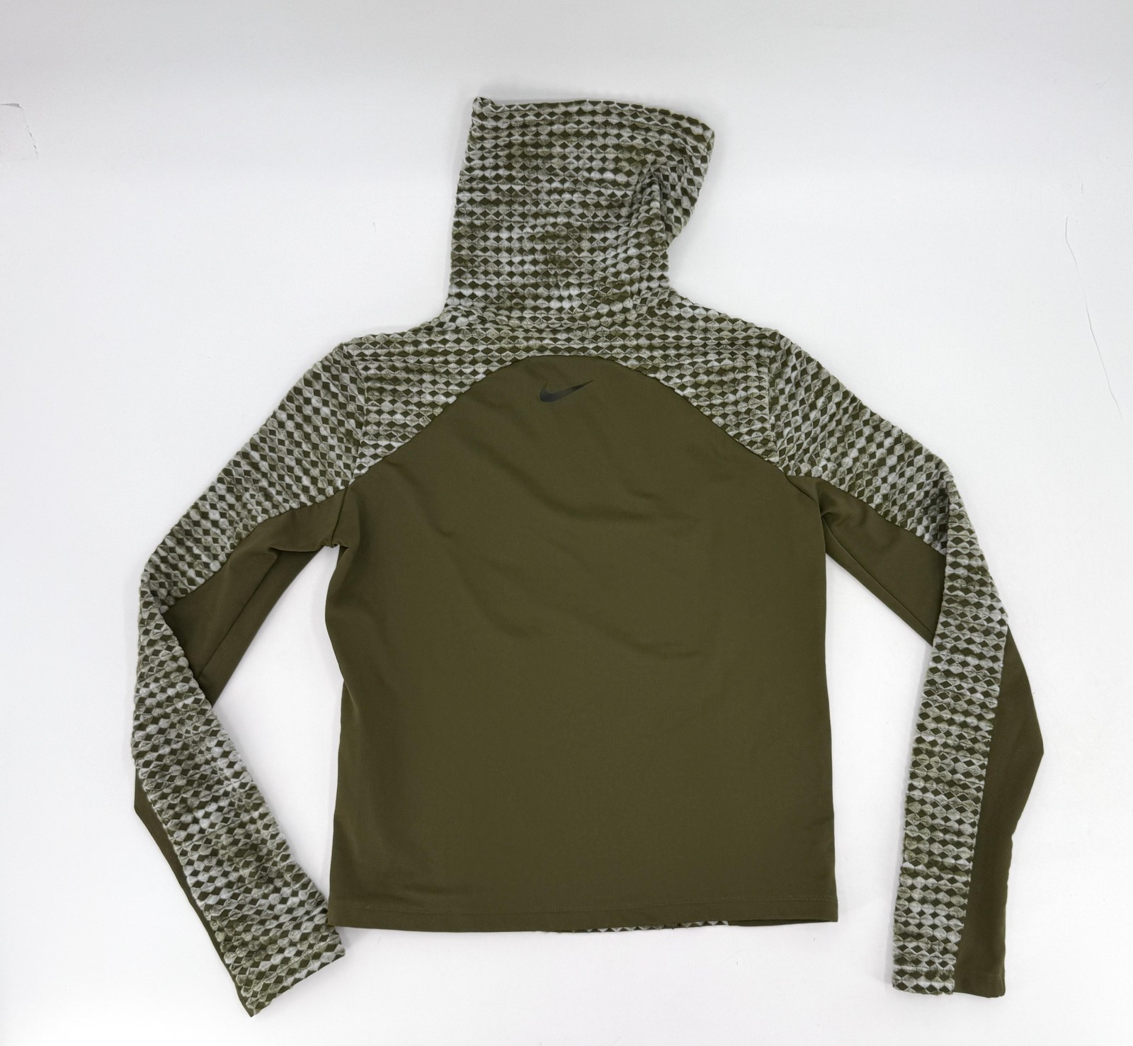 Nike Pro Hyperwarm Pullover Womens Medium Green P… - image 2