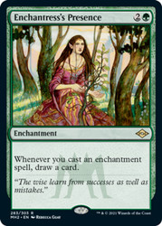 Enchantress's Presence - Foil Etched - Modern Horizons 2