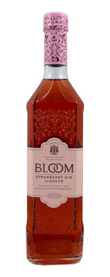 (18,64 /l) Bloom Strawberry Ginlikör 25% 0,7l Flasche