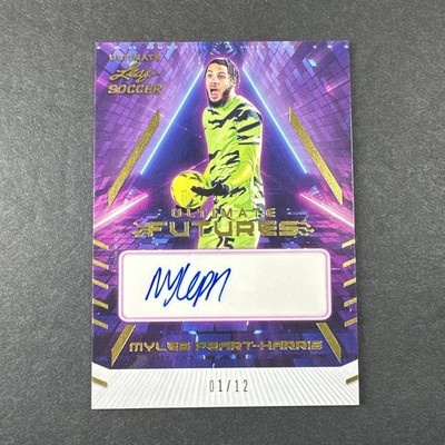 2022 Leaf Ultimate Futures Auto Gold 01/12 Myles Peart-Harris #F-MPH