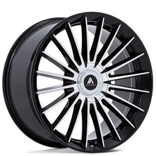 26x10 Asanti Wheels Ab048 Viceroy Gloss Black With Machined Face Rims 4pcs