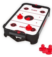 ESPN Jumbo Tabletop Air Hockey with Automatic LED Scoring New