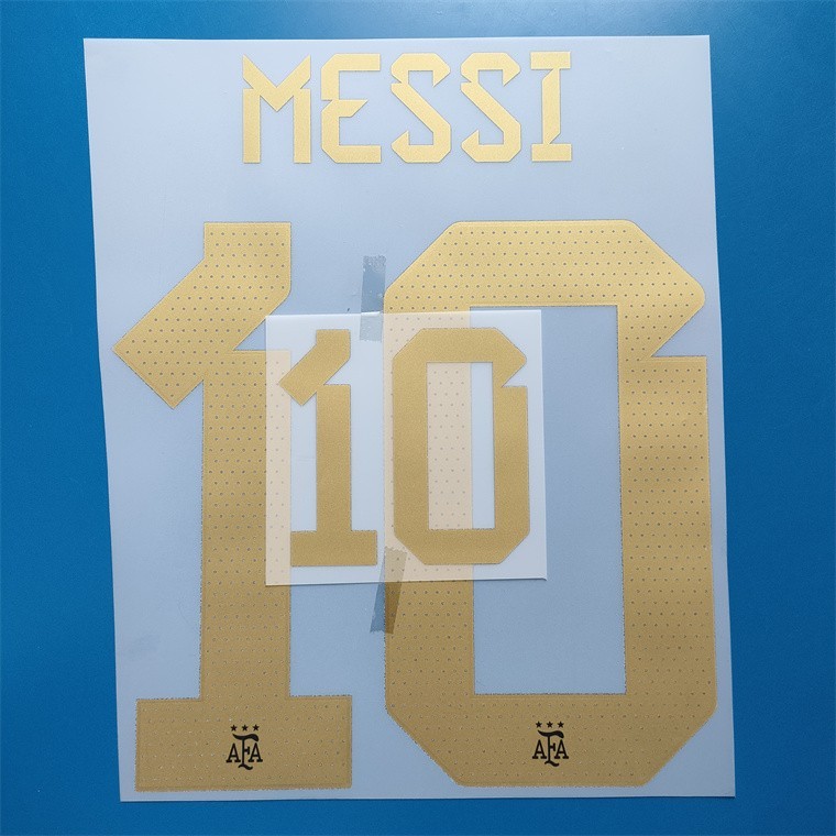 2022 Lionel Messi Argentina Player Size Nameset Name Number ID Print