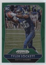 2015 Panini Prizm Rookies Green Prizm Tyler Lockett #298 11c3