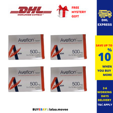 4 X Aveflon 500mg 30's Treatment of Hemorrhoids/Piles
