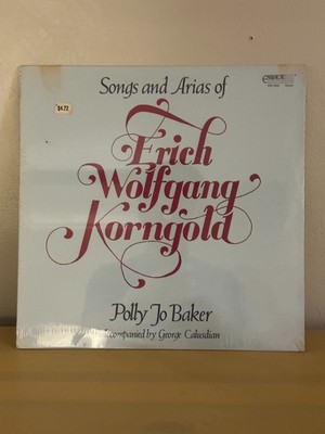 (NEW) Polly Jo Baker - Songs And Arias Of Erich Wolfgang Korngold 