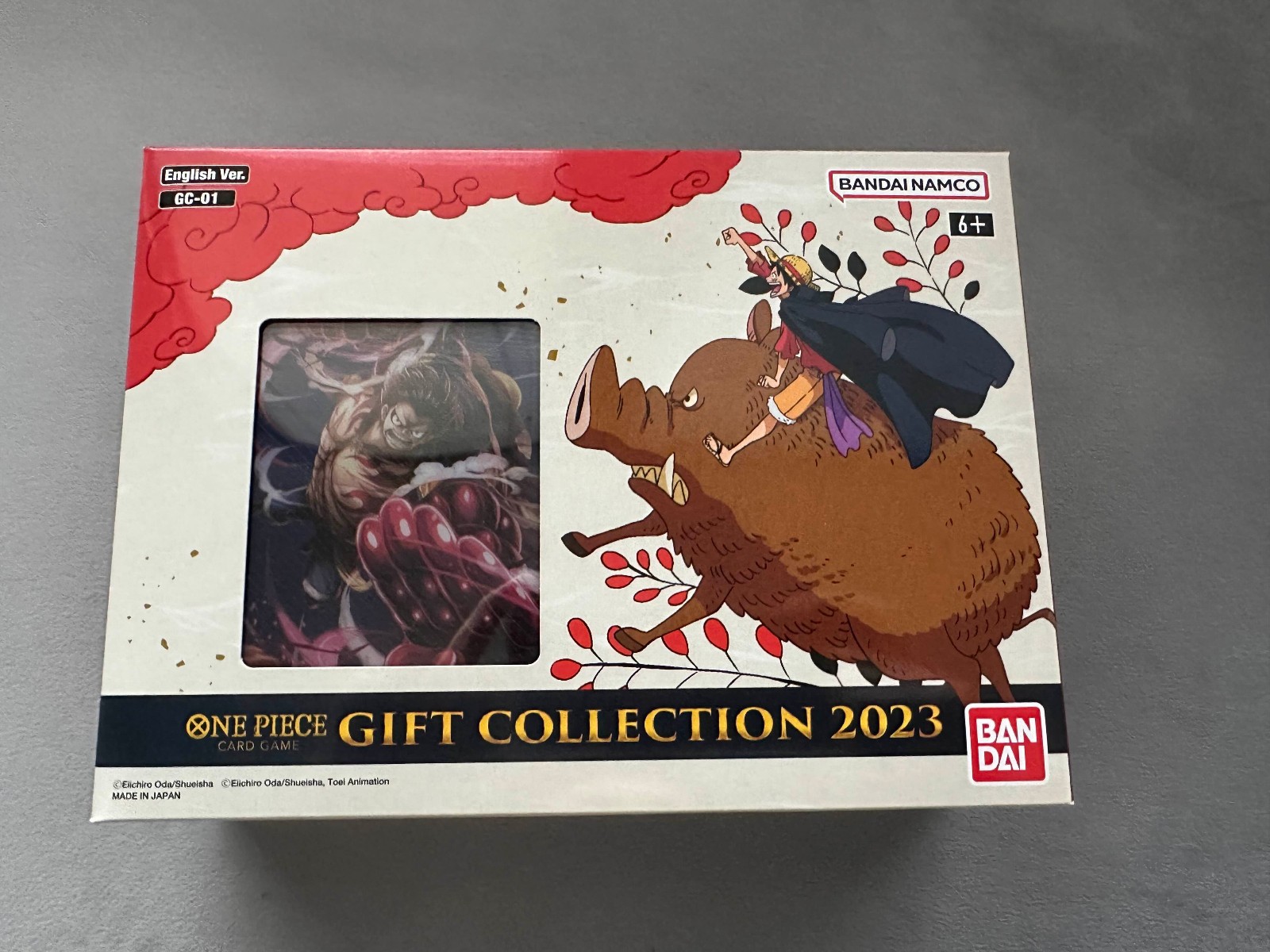 Juego de Cartas TCG One Piece - GC-01 Gift Collection 2023 - ENG NUEVO EMBALAJE ORIGINAL SELLADO