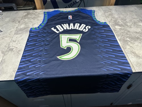 NWT Nike Anthony Edwards Minnesota Timberwolves Jersey Size Medium