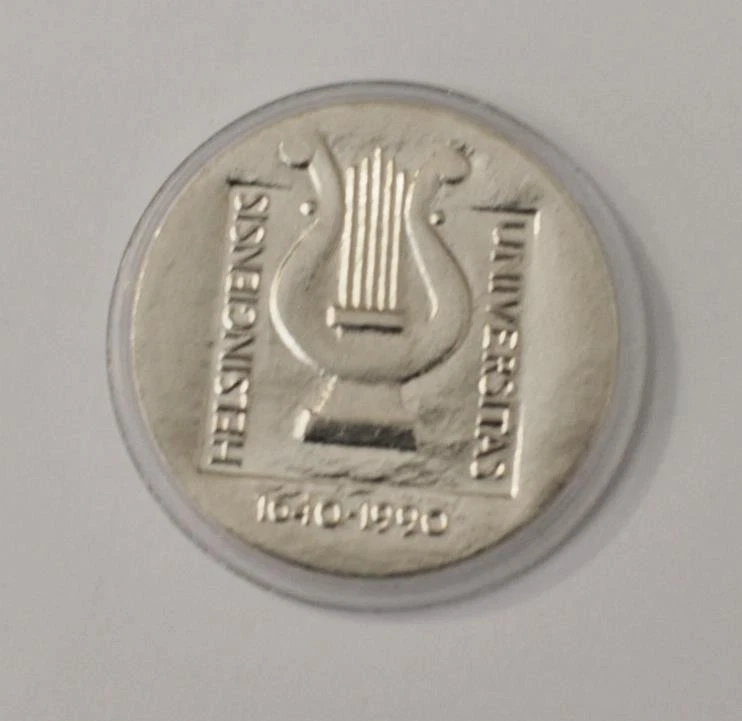 OWL - 350th Anniversary University of Helsinki 1990 Finland Silver BU - Image 2 of 2