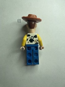 LEGO Woody Minifigure Toy Story 3 7596 Trash Escape toy013 Disney Lot Dirt d18
