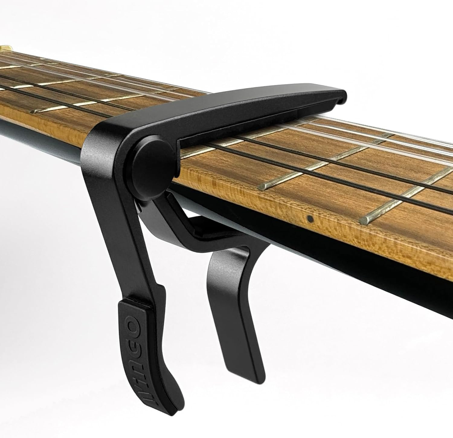 Capotasto per chitarra piatto classico professionale, nero, 5 plettri foto 5