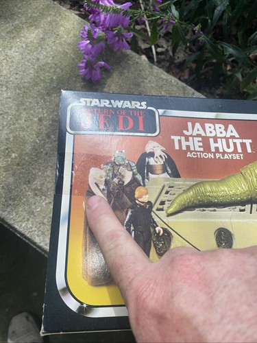 Kenner 1983 Return of the Jedi Star Wars Jabba the Hutt Action Playset Great Box - Picture 17 of 24