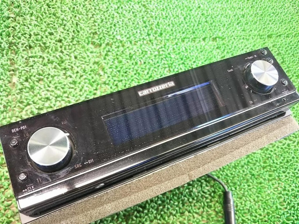 Pioneer Carrozzeria DEH-P01 1DIN Car Audio DSP CD Head Unit Amp