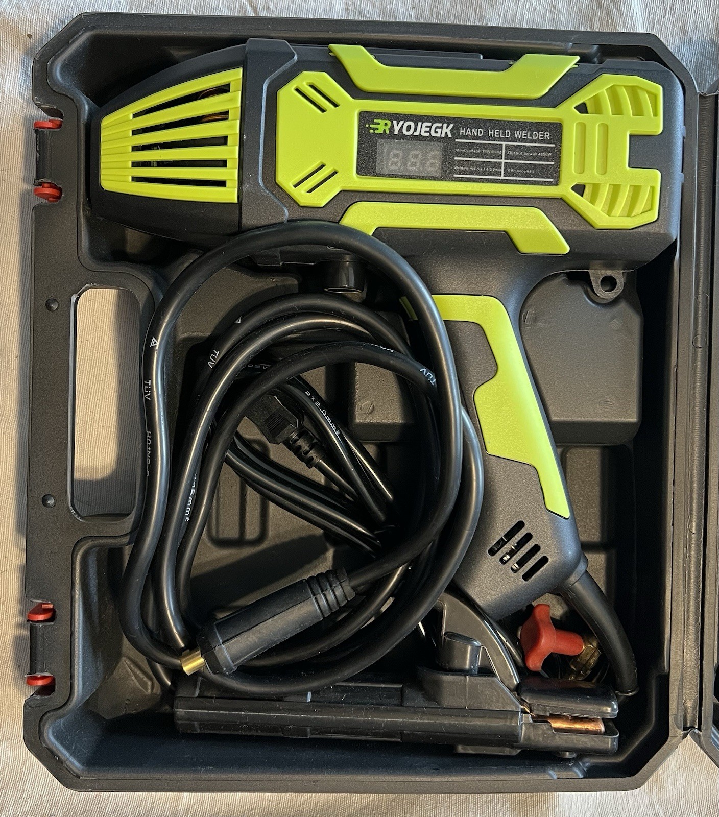 Portable Handheld Welder, Welder Machine 110V Hand Held Gun Green 