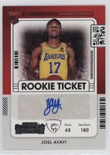 2021-22 Panini Contenders Rookie Ticket Joel Ayayi #164 Auto 1a07